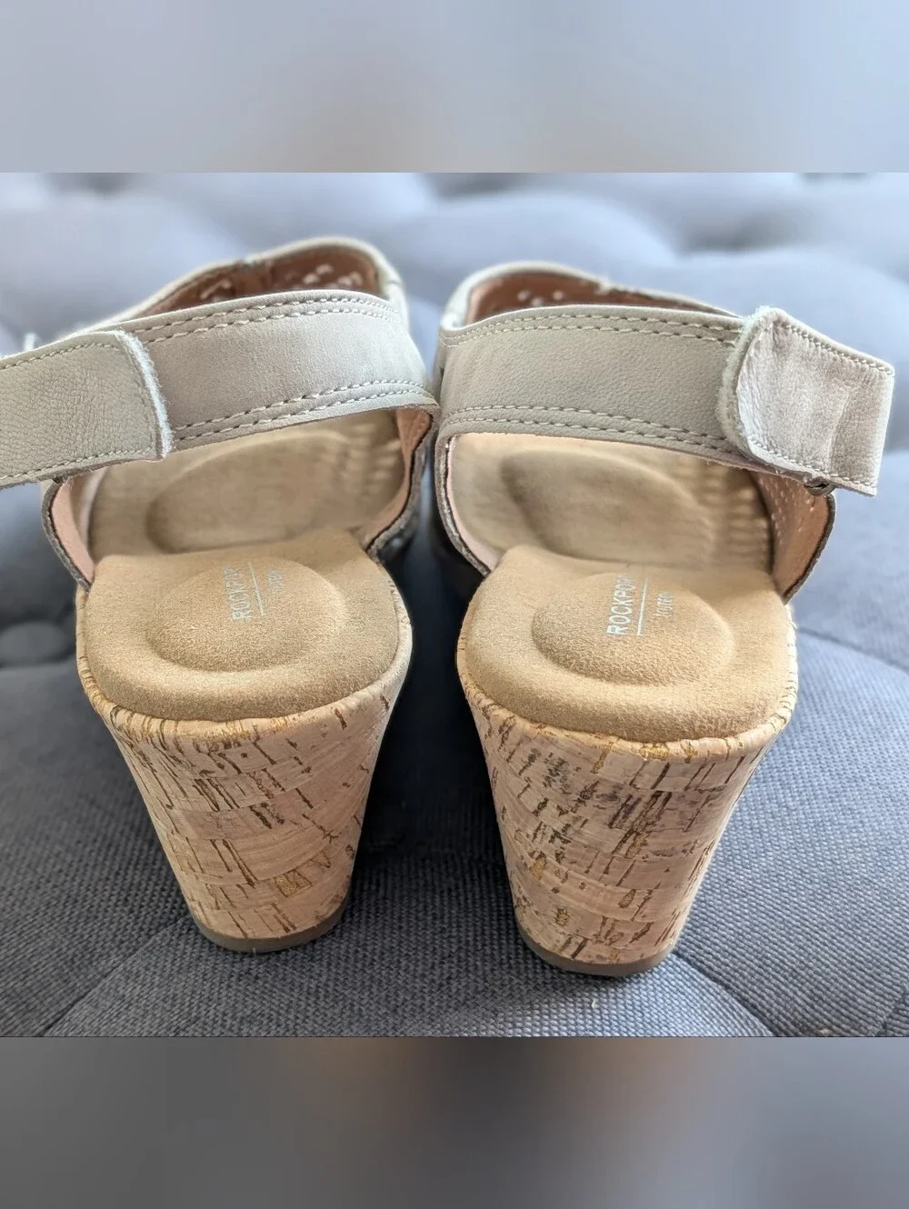 Rockport Briah Perf Wedge Sandal - Size 7.5W